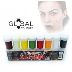 Kit de maquillages professionnel Halloween Set Global Colours