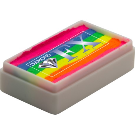 Maquillage split cake UV neon DFX Color Splash