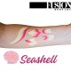 Maquillage one-stroke Sea Shell de Fusion Body Art