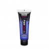 Maquillage phosphorescent bleu pour soirée full moon
