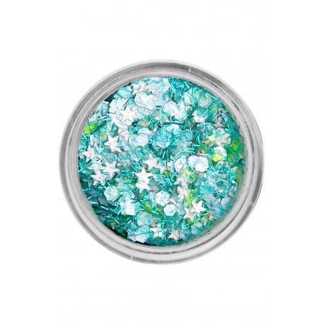 Paillettes pour soirées festival Turquoise Ocean