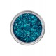 Paillettes festival pour le visage bleu paon