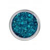 Paillettes festival pour le visage bleu paon
