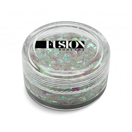 Paillettes crème pour festival