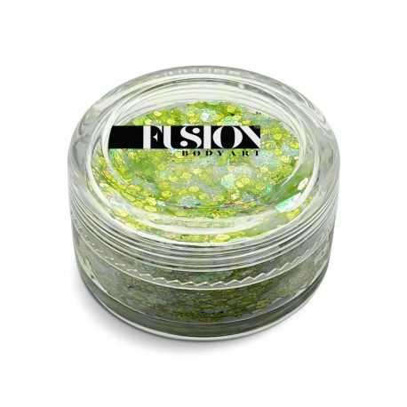 Paillettes jaunes UV Aurora