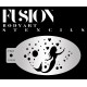 Makeup stencils pour facepainting