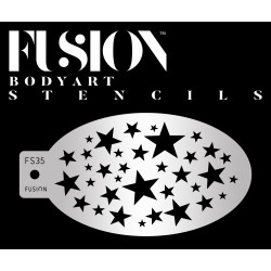 Chablon pour maquillage étoiles