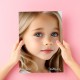 Support d'entrainement visage de profil pour gaucher