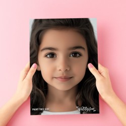 Planche visage débutant pour apprendre à maquiller les enfants