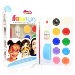 Boîte de maquillage artistique pour fête, carnaval, Halloween Silly Farm
