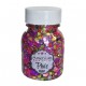 Pixie gel paillettes rose fluo VALLEY GIRL Amerikan Body Art