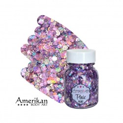 Ge pailleté maquillage PURPLE RAIN Pixie Paint Amerikan Body Art
