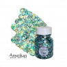 Paillettes gel turquoises SPLASH Pixie Paint Amerikan Body Art