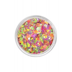 Paillettes neon pour maquillages FX ou soirées UV