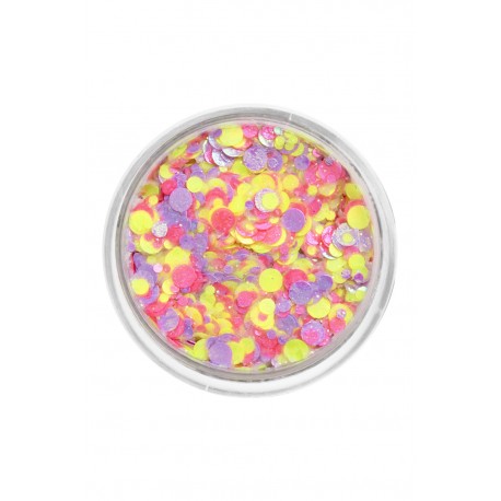 Grosses paillettes neon idéales pour soirée UV