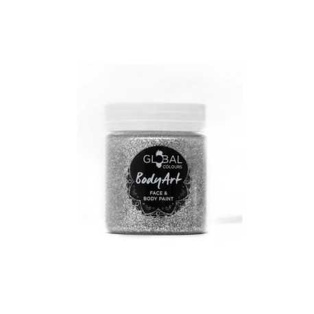 Peinture aérographe liquide argent avec paillettes