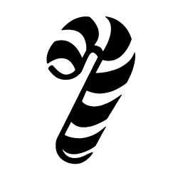 Pochoir Tatouage sucre d'Orge de Noël n°811