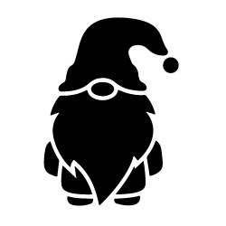 Pochoir pour tatouage Gnome de Noël n°815