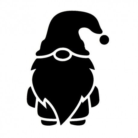 Pochoir pour tatouage Gnome de Noël n°815