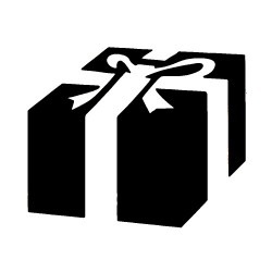 Pochoir tattoo paquet cadeau n°826