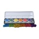 Kit glitter cosmétique Summer Festival 6 couleurs scintillantes par Superstar