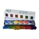 Palette de Maquillage à l'Eau - Couleurs Professionnelles pour Face Painting - Maquillage Artistique