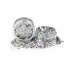 Laser Silver Chunky Mix Paillettes