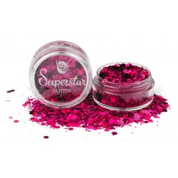 Laser Pink Chunky Mix Paillettes