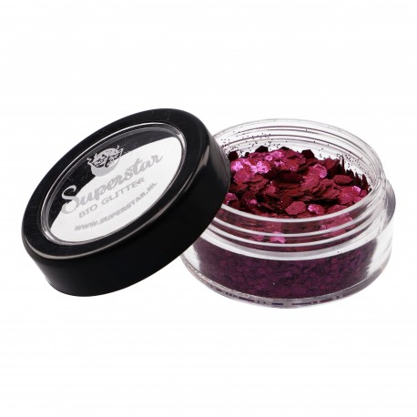 Paillettes mixtes biodégradables Rose foncé