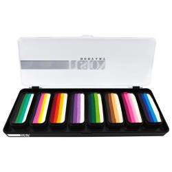 Palette de maquillage pour face painting avec split cakes