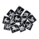 Pochoirs Tatouages Pailleté Licorne - Lot de 12 pièces stencils enfants