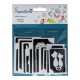 Pochoirs Tattoos Pailleté Animaux - Lot de 24 pièces stencils enfants