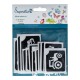 Pochoirs tatouages véhicules & engins - Lot de 24 pièces stencils enfants