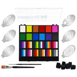 Kit de Maquillage Artistique Professionnel Fusion Body Art