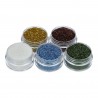 Paillettes fines pour tatouage temporaire - Set 5 Couleurs Cosmétiques