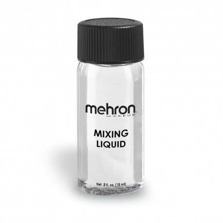 Liquide de mélange pour pigments, poudres métalliques et paillettes - Mehron Mixing liquid 30ml