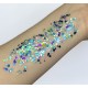 Baume de paillettes crème visage et corps - Amerikan BodyArt