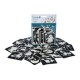 Set de 24 pochoirs pour tatouages paillette Halloween - Superstar