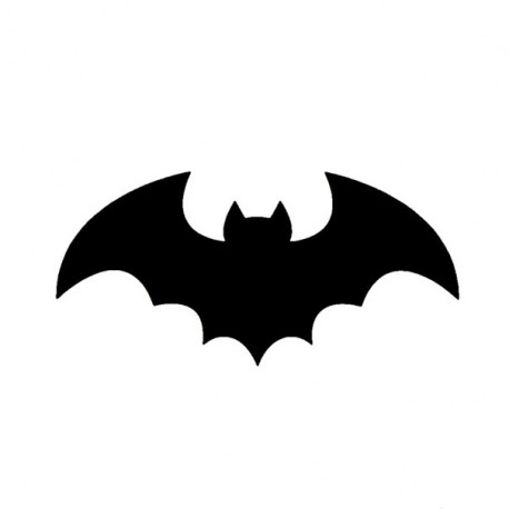 Pochoir tatouage temporaire Halloween - Chauve-souris - Bat