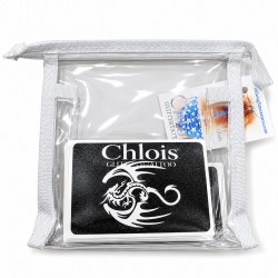 Kit 45 pochoirs pour tatouages à paillettes - Garçons
