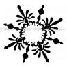 Feu d'artifice pochoir tatouage temporaire fleur Ybody  4800EX