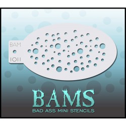 Bad Ass Stencils Design bam1011 maquillages-magiques