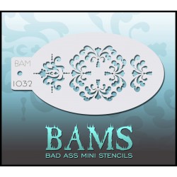 Bad Ass iStencils Design bam1032 maquillages-magiques