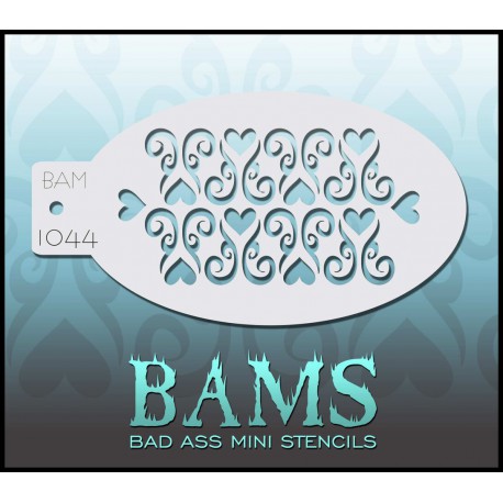 Bad Ass iStencils Design bam1044 maquillages-magiques