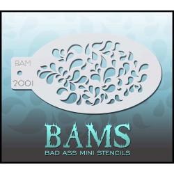 Bad Ass iStencils Design bam2001 maquillages-magiques