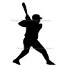 Baseball pochoir tatouage temporaire Ybody
