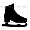 Patin à glace pochoir tatouage temporaire paillette Ybody