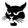 Chat pochoir tatouage temporaire animal faux tatto Ybody