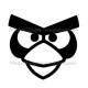 Tatouage temporaire - tatouage éphémère Angry Birds Red