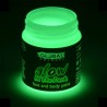 Peinture transparent phosphorescente pour la peau